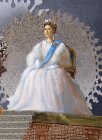 Инна Чурикова в образе королевы Великобритании Елизаветы II. Фрагмент картины \"Инна Чурикова. Восхождение\".