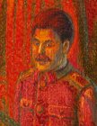 Фрагмент картины «Танец смерти»: Иосиф Виссарионович Сталин.