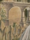 Фрагмент настенной росписи \"Эльфийский город\". 1-я стена. 