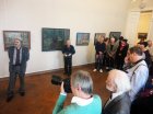 The opening of the jubilee exhibition dedicated to the 75th anniversary of the Ryazan branch of the Union of Artists of Russia. 