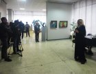 Musical presentation by Marina Ovodkova. The opening of the Jubilee Regional Art Exhibition \"Autumn - 2015\", dedicated to the 75th anniversary of the Ryazan branch of the Union of Artists of Russia.