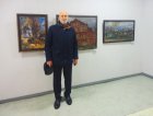 Honored Artist of Russia - Victor Korsakov from his paintings. The opening of the Jubilee Regional Art Exhibition \"Autumn - 2015\", dedicated to the 75th anniversary of the Ryazan branch of the Union of Artists of Russia. 