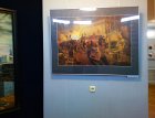 Alexey Akindinov\'s picture \"Chernobyl. Last day of Pripyat\". Chuvash national museum. Opening of an exhibition \"Kyshtym and Chernobyl: tragedy, feat, prevention\". Russia, Cheboksary, on April 26, 2016.