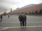 Алексей Акиндинов и Владимир Медведев. Москва, Красная площадь, 19 октября 2015.