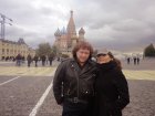 Alexey akindinov and Ruslana Andriyanova. Moscow, Red square, October 19, 2015.