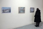 Do the paintings of Vitaly Petroushov. The exhibition \"A look at the artist Ryazan\", February 5, 2016. The exhibition hall of the Union of Artists of Russia, Ryazan.