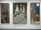 Paintings by Yuri Kuznetsov. The exhibition \"A look at the artist Ryazan\", February 5, 2016. The exhibition hall of the Union of Artists of Russia, Ryazan.