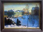 Picture Victor Ageev. The exhibition \"A look at the artist Ryazan\", February 5, 2016. The exhibition hall of the Union of Artists of Russia, Ryazan.