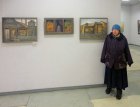 Margarita Budyliova in his paintings. The exhibition \"A look at the artist Ryazan\", February 5, 2016. The exhibition hall of the Union of Artists of Russia, Ryazan.