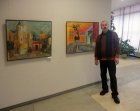Honored Artist of Russia, Corresponding Member of the Russian Academy of Arts - Vasily Nikolaev in his paintings. The exhibition \"A look at the artist Ryazan\", February 5, 2016.