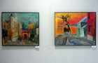 Paintings Vasily Nikolaev. The exhibition \"A look at the artist Ryazan\", February 5, 2016. The exhibition hall of the Union of Artists of Russia, Ryazan.