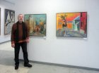 Honored Artist of Russia, Corresponding Member of the Russian Academy of Arts - Vasily Nikolaev in his paintings. The exhibition \"A look at the artist Ryazan\", February 5, 2016. The exhibition hall of the Union of Artists of Russia, Ryazan.