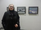 The pictures have an artist Tatyana Vlasova. Opening of the reporting Regional art exhibition \"Spring of 2016\". April 1, 2016. Showroom of the Union of artists of Russia, Ryazan.