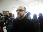 The artist is Andrey Nazarov. Opening of the reporting Regional art exhibition \"Spring of 2016\". April 1, 2016. Showroom of the Union of artists of Russia, Ryazan.