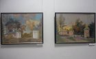 Evgeny Borisov\'s works. Opening of the reporting Regional art exhibition \"Spring of 2016\". April 1, 2016. Showroom of the Union of artists of Russia, Ryazan.