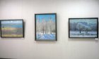Pictures of the Honored artist of Russia - Vladimir Reshedko. Opening of the reporting Regional art exhibition \"Spring of 2016\". April 1, 2016. Showroom of the Union of artists of Russia, Ryazan.
