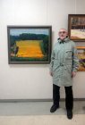 The picture has an artist Alexander Mezheedov. Opening of the reporting Regional art exhibition \"Spring of 2016\". April 1, 2016. Showroom of the Union of artists of Russia, Ryazan.