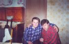Алексей с двоюродным братом по линии отца Александром Ворониным, безвременно ушедшим в 2001г. в возрасте 14-ти лет.