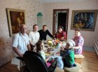 At home, the parents of the artist - Andrei Mironov. 