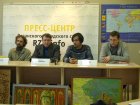 At left - to right: Maksimiljan Presnyakov, Alexey Akindinov, Vladistav Efremov, Nikolay Matrosov.