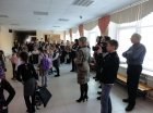Opening of an exhibition of the Ryazan artists. School No. 72.
