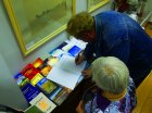 Aftograf-sessiiya. Zakharovsky museum of local lore, opening of a personal exhibition of Alexey Akindinov \"My small Homeland\", on June 2, 2016, Ryazan region, Russia.