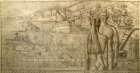 Эскиз к картине «Рождение Титана». Бумага, графитный карандаш. 25х50см, 2003г.с.