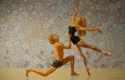 Высокие мгновения. Современный балет (картина целиком), 100,5х155 см, холст, масло, 2015 г.с.