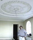 Алексей Акиндинов и его завершенная роспись – «Орнамент в круге».